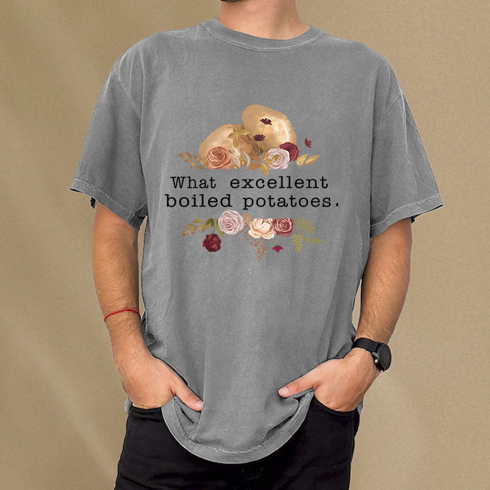 Pagewings Pride and Prejudice Unisex Washed T-shirt