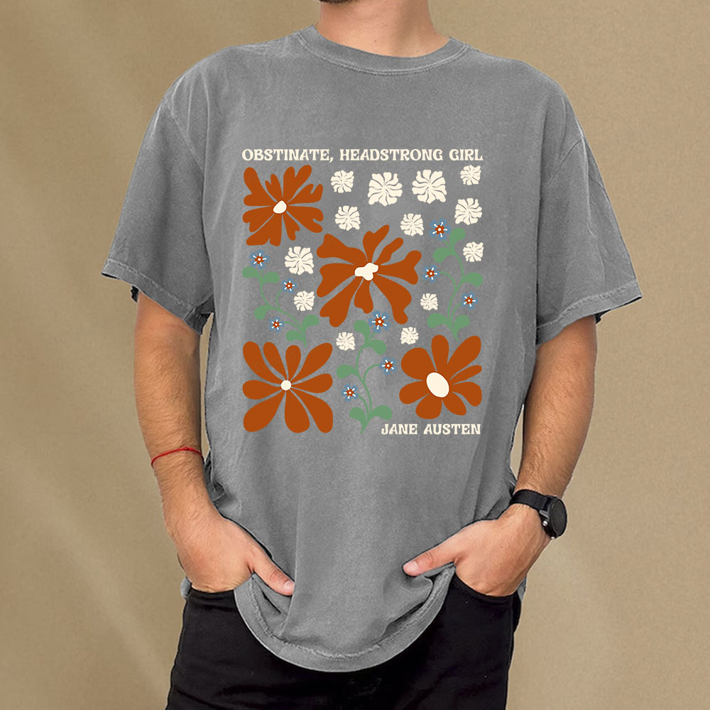 Pagewings  Obstinate Headstrong Girl Unisex Washed T-shirt