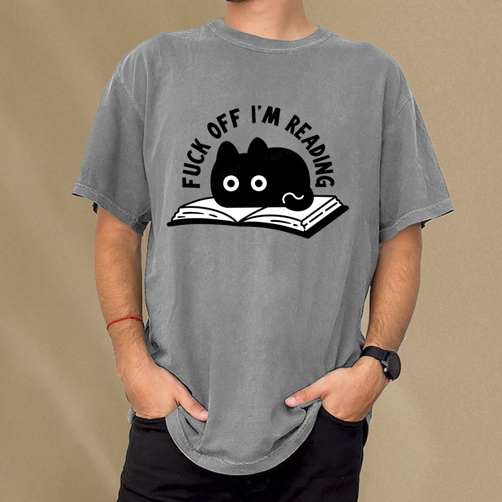 Pagewings I'm Reading Unisex Washed T-shirt