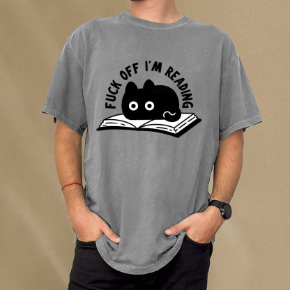 Pagewings I'm Reading Unisex Washed T-shirt