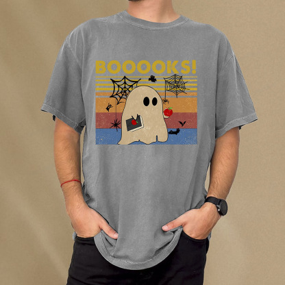 Pagewings Booooks Unisex Washed T-shirt