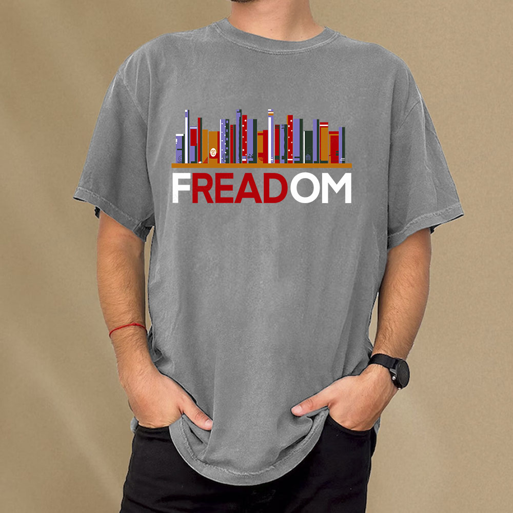 Pagewings Freadom Unisex Washed T-shirt