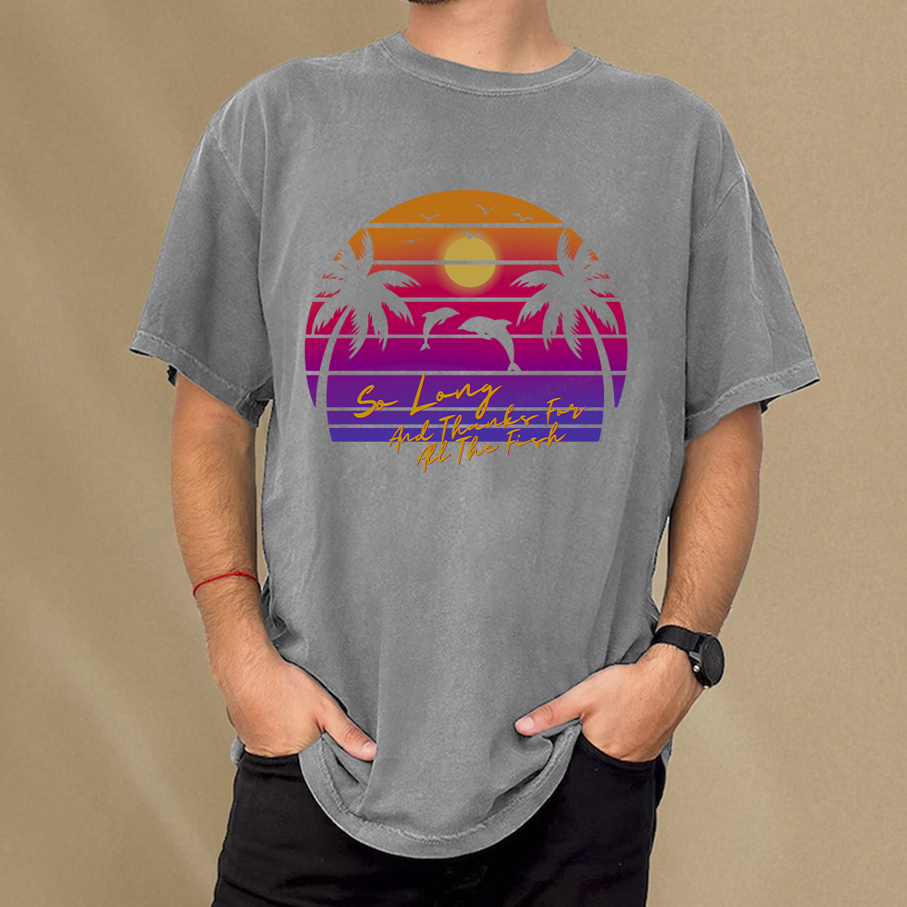 Pagewings Hitchhikers Guide to the Galaxy Unisex Washed T-shirt