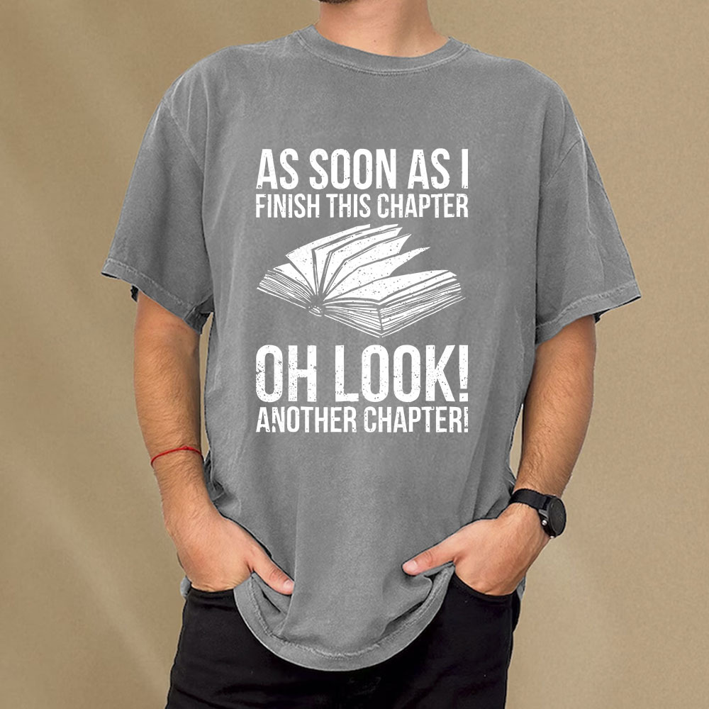 Pagewings Another Chapter Unisex Washed T-shirt