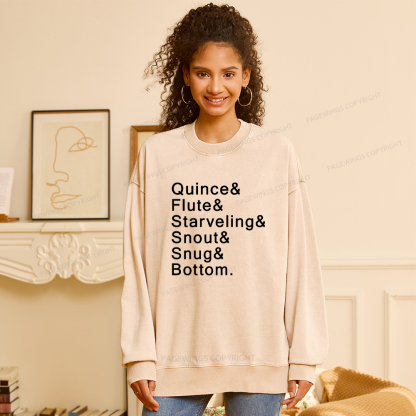 Pagewings The Mechanicals Washed Sweatshirt