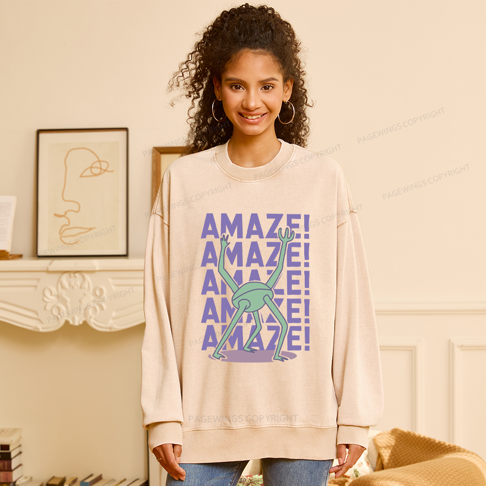 Pagewings Rocky Amaze Washed Sweatshirt