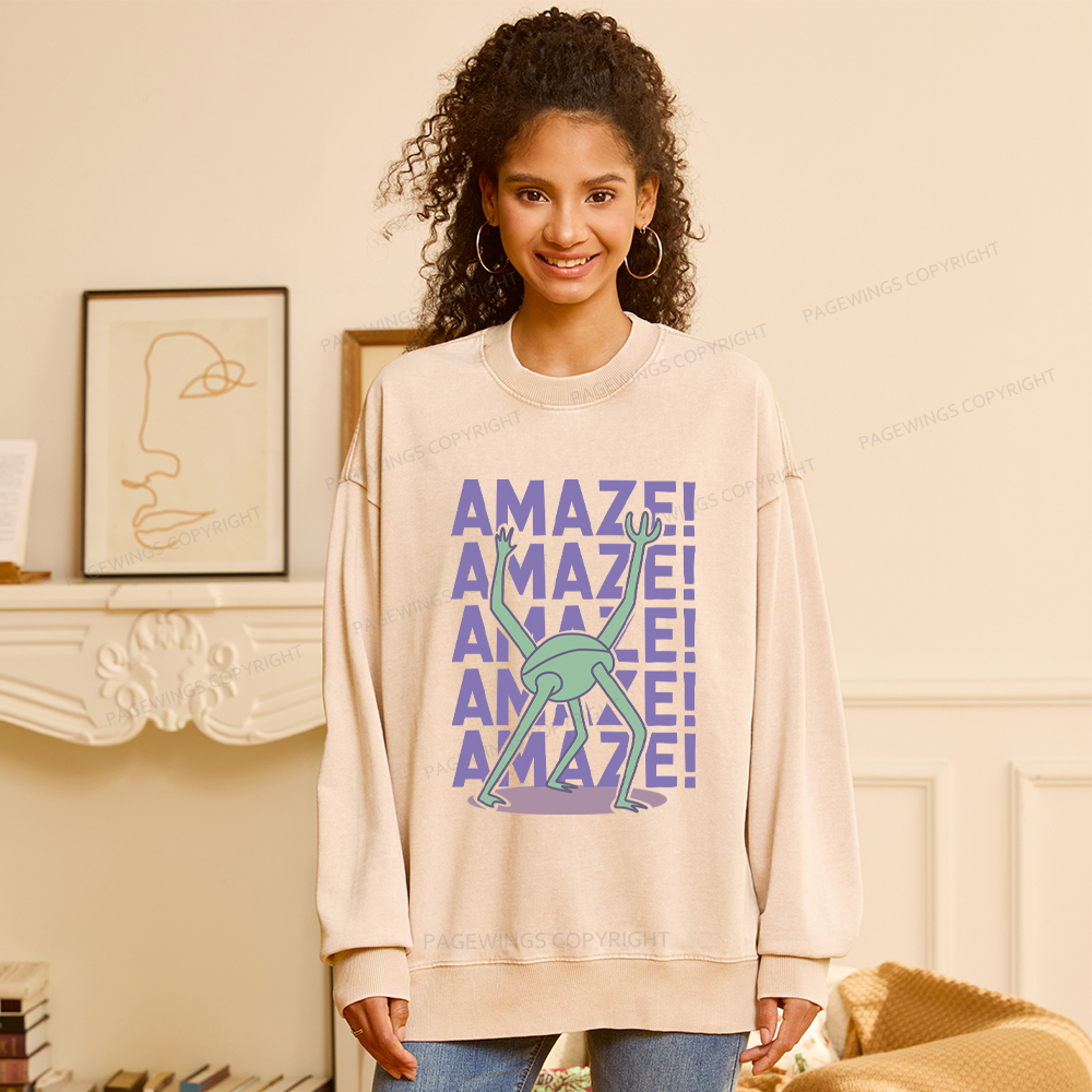 Pagewings Rocky Amaze Washed Sweatshirt