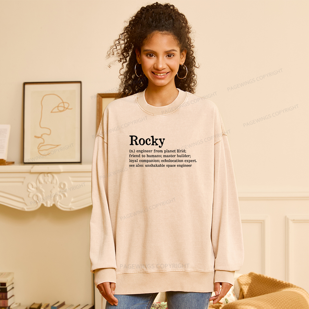 Pagewings Rocky Washed Sweatshirt