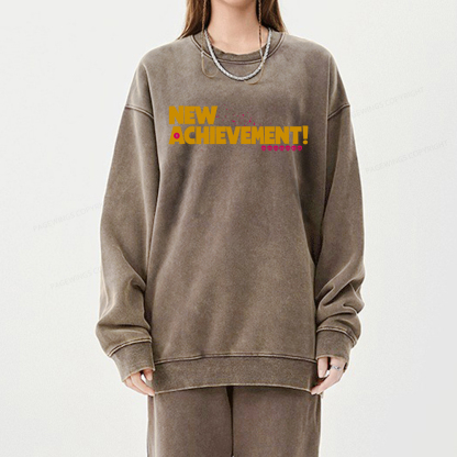 Pagewings New Achievement Unisex Washed Sweatshirt