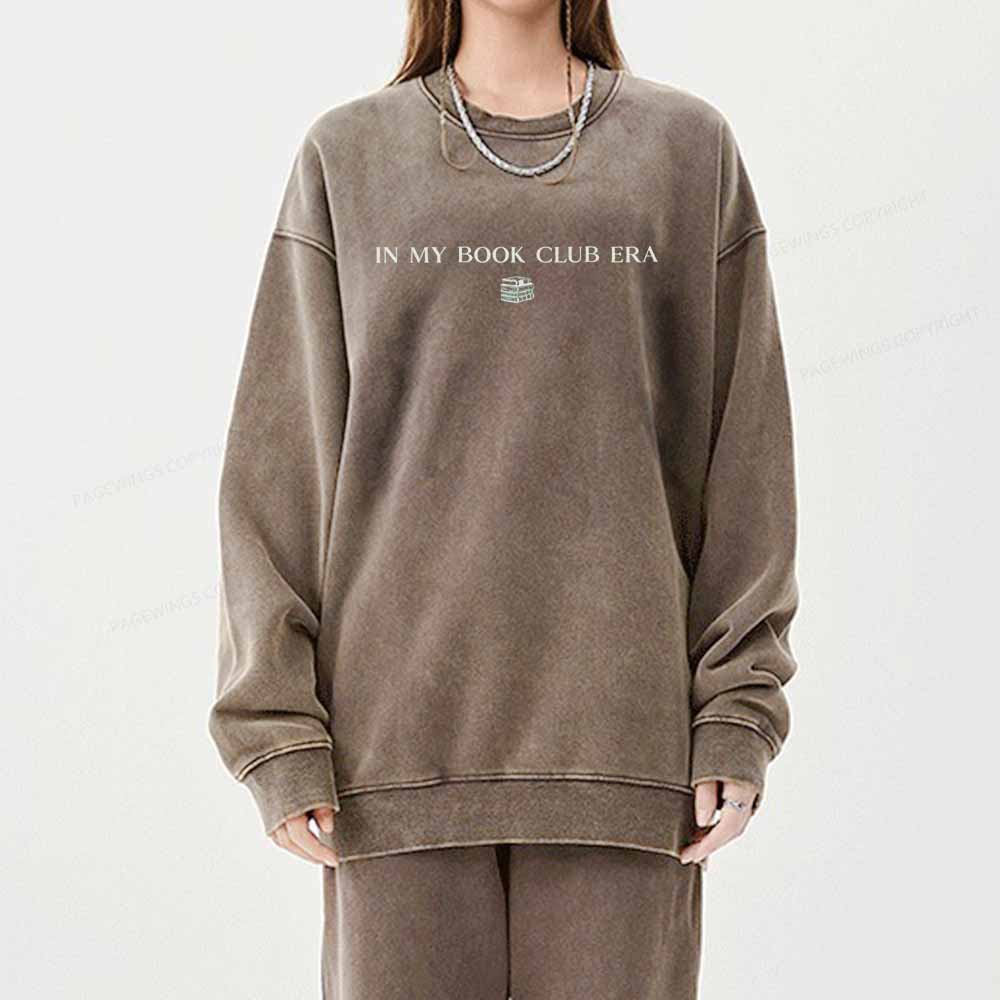 Pagewings Book Club Comfort Colors T-shirt Unisex Washed Sweatshirt