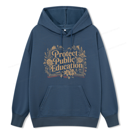 Pagewings Protect Public Education Unisex Classic Hoodie