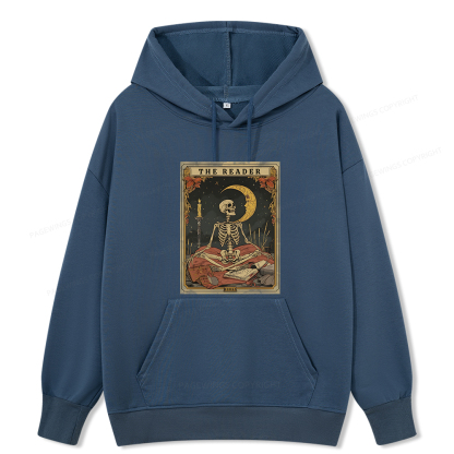 Pagewings The Reader Tarot Card Unisex Classic Hoodie