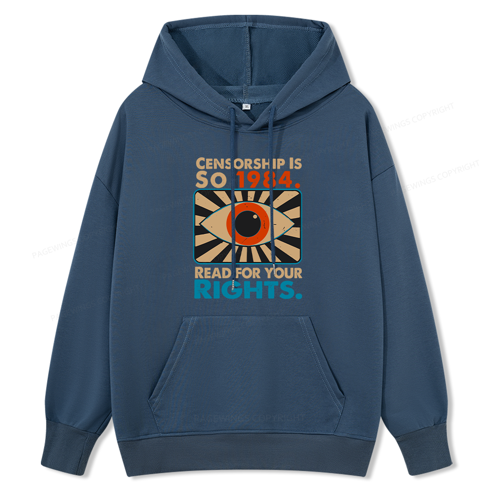 Pagewings Read For Your Rights Unisex Classic Hoodie