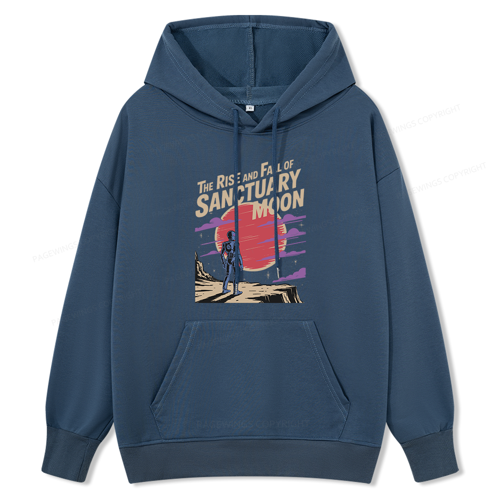 Pagewings The Rise And Fall Of Sanctuary Moon Unisex Classic Hoodie