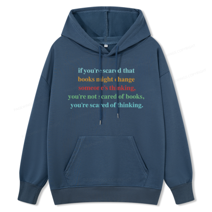 Pagewings Censorship Social Justice Shirt Booktrovert Unisex Classic Hoodie