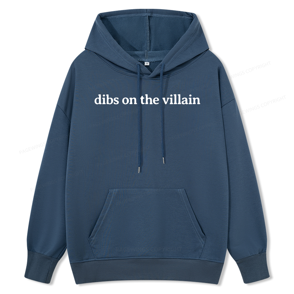 Pagewings Dibs On The Villain Unisex Classic Hoodie