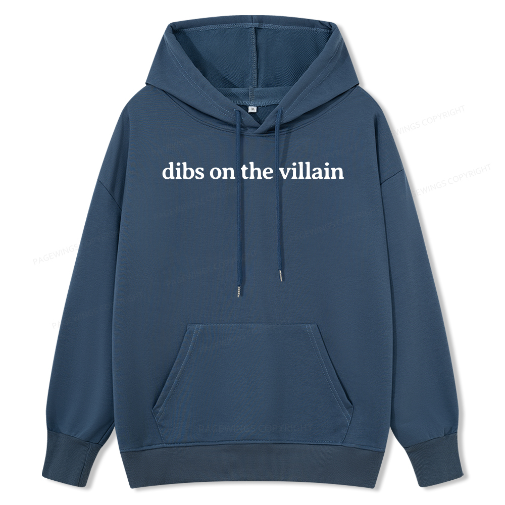 Pagewings Dibs On The Villain Unisex Classic Hoodie