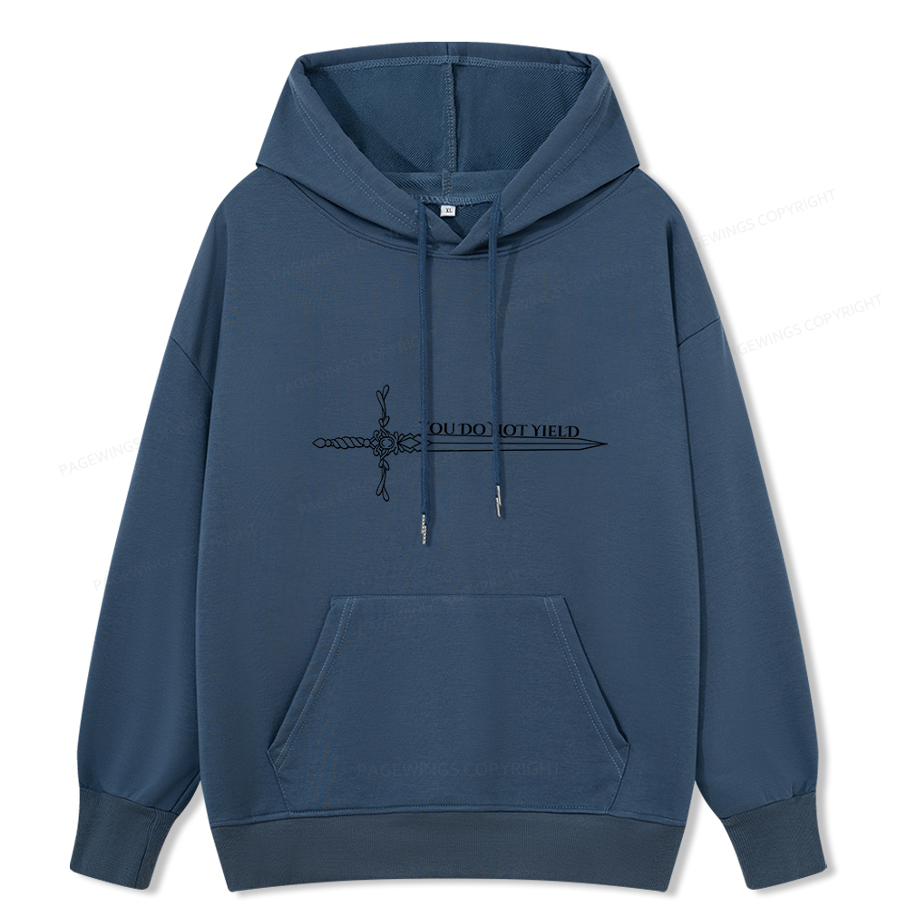 Pagewings You Do Not Yield Unisex Classic Hoodie