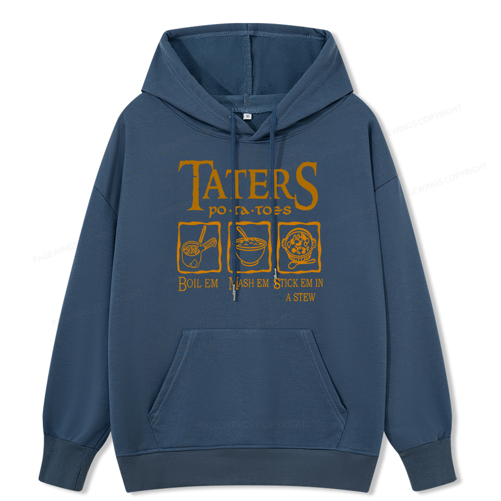 Pagewings Taters PoTaToes Unisex Classic Hoodie