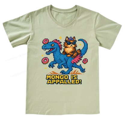 Pagewings Mongo Is Appalled V-neck T-shirt