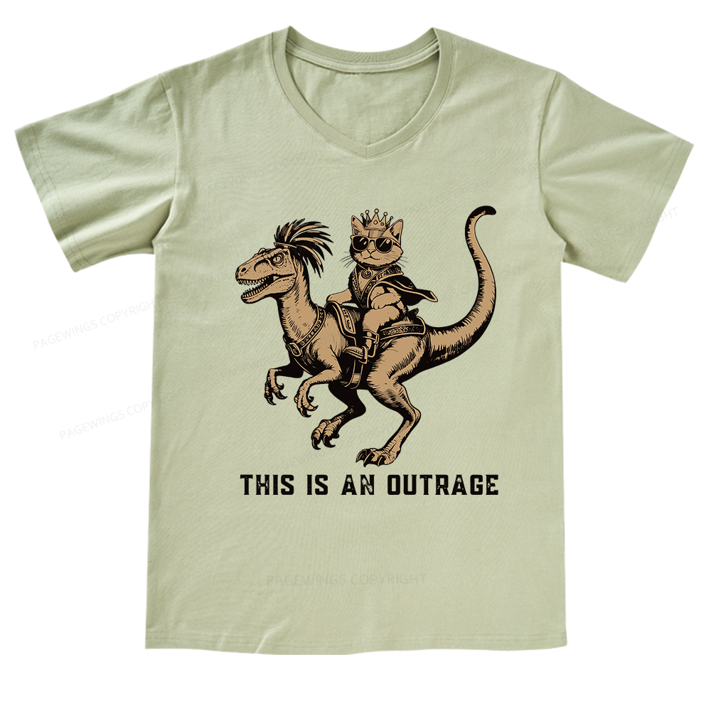 Pagewings Fantasy Book Reader V-neck T-shirt