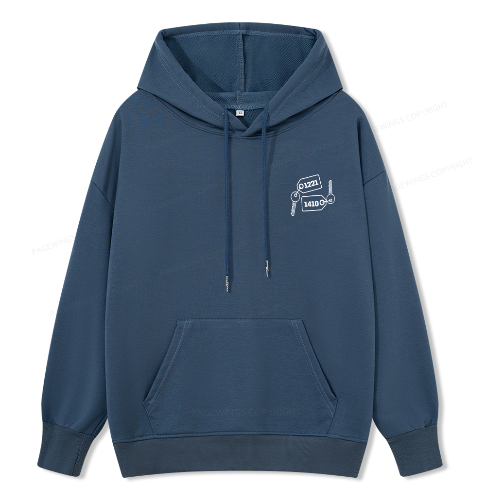 Pagewings Room Numbers Unisex Classic Hoodie