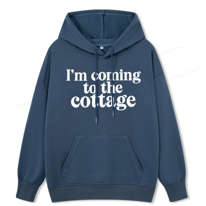 Pagewings I'm Coming To The Cottage Unisex Classic Hoodie
