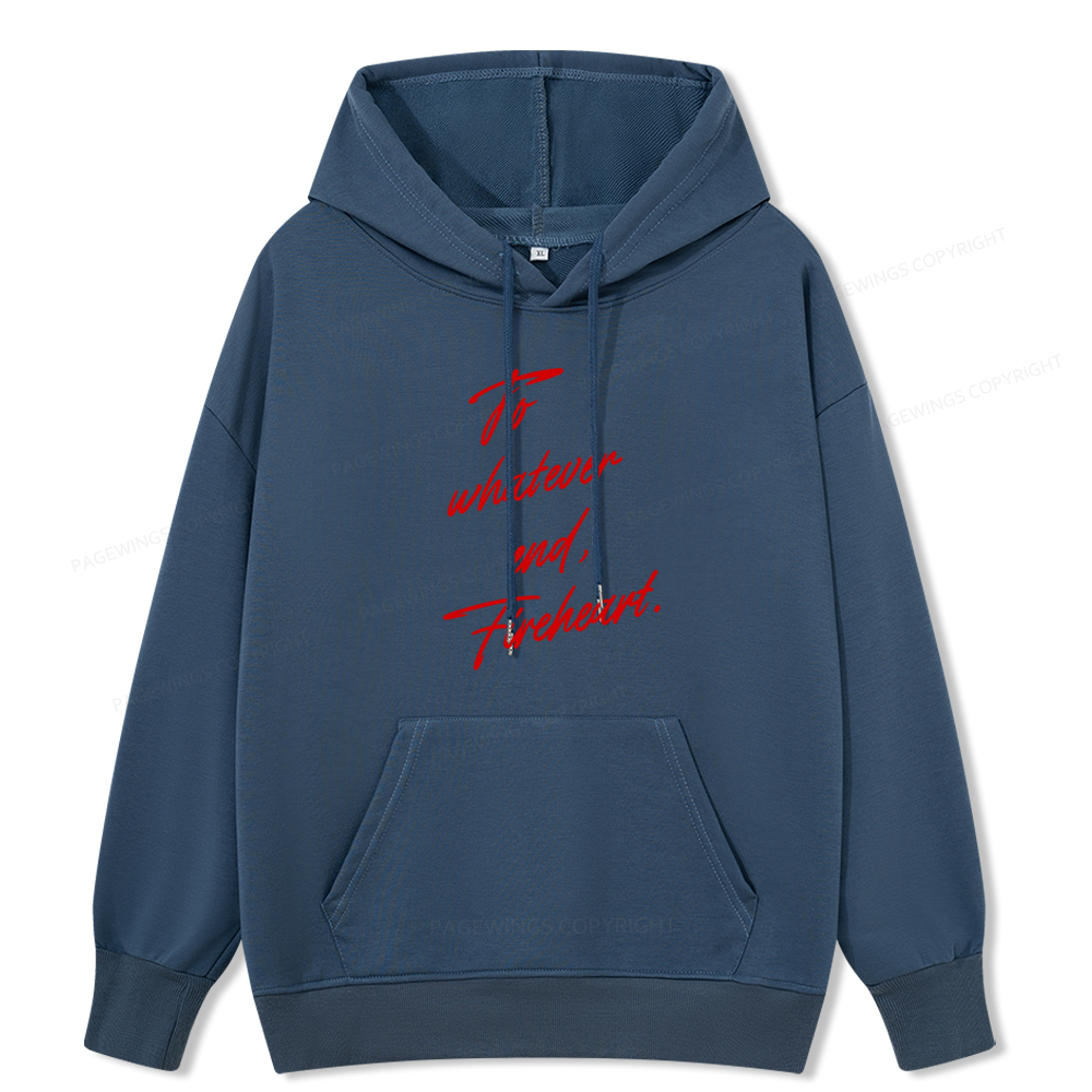 Pagewings To Whatever End Fireheart Unisex Classic Hoodie