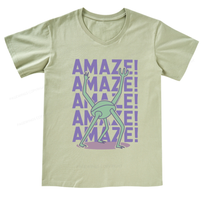 Pagewings Rocky Amaze V-neck T-shirt
