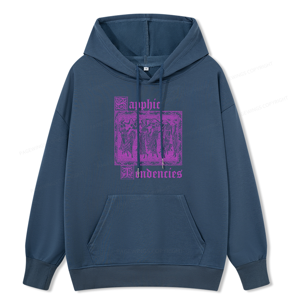 Pagewings Sapphic Tendencies Unisex Classic Hoodie