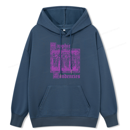 Pagewings Sapphic Tendencies Unisex Classic Hoodie
