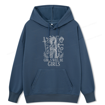 Pagewings Girls Will Be Girls Unisex Classic Hoodie