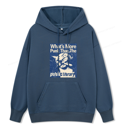 Pagewings What's More Punk Than The Public Library Unisex Classic Hoodie