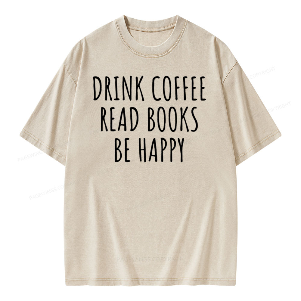 Pagewings Reading Shirt, Book Shirt Unisex Washed T-shirt