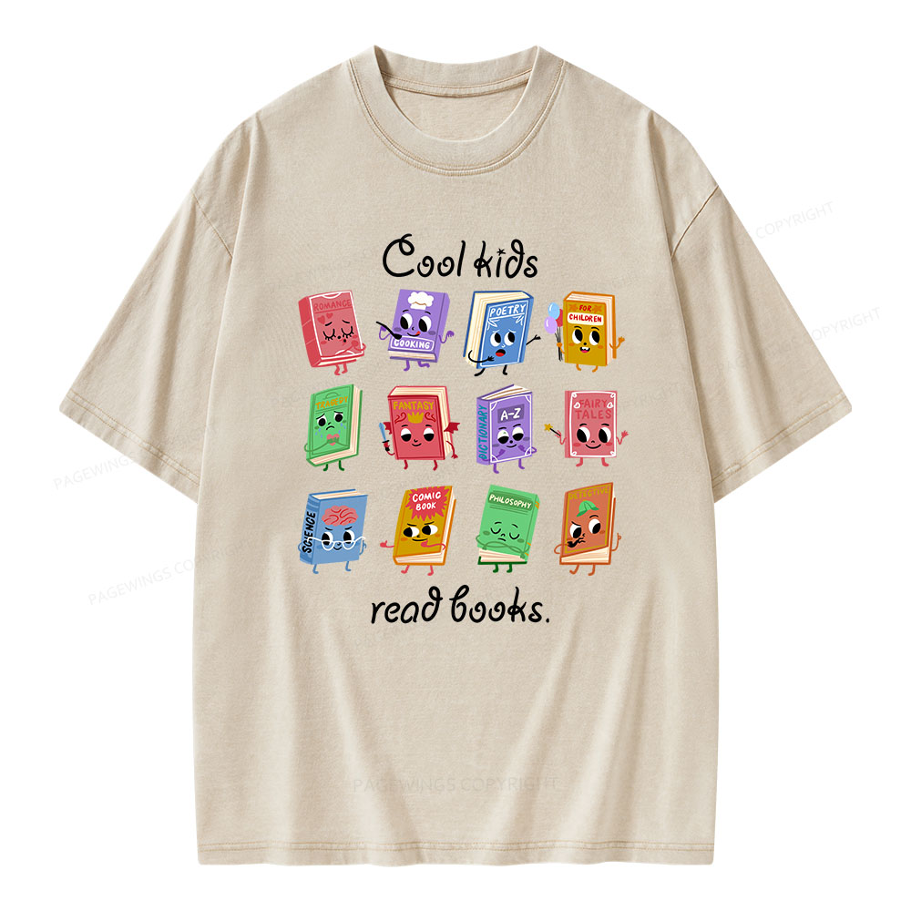 Pagewings School Librarian Shirt, Back To School Shirt Teacher Unisex Washed T-shirt