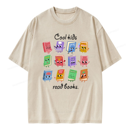 Pagewings School Librarian Shirt, Back To School Shirt Teacher Unisex Washed T-shirt