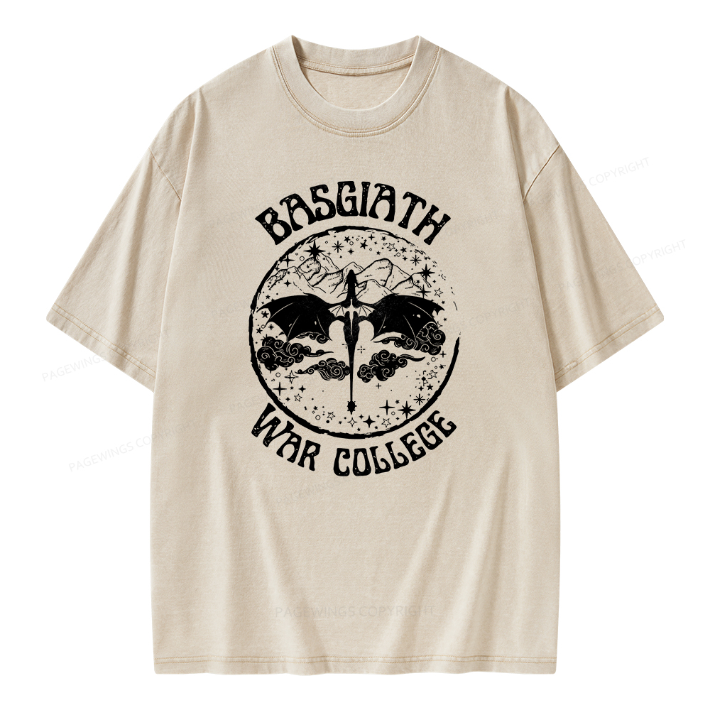 Pagewing Fouth Wings Unisex Washed T-shirt