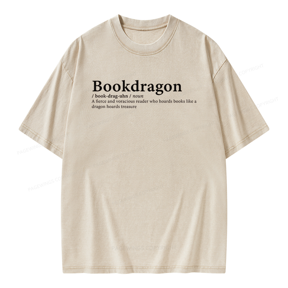 Pagewing Bookvoyager: Journey Through Words book lover Unisex Washed T-shirt