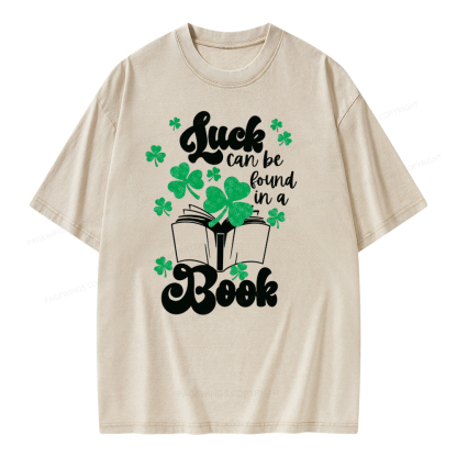 Pagewing Book Lover Shirt, Teacher Book Shirt Unisex Washed T-shirt