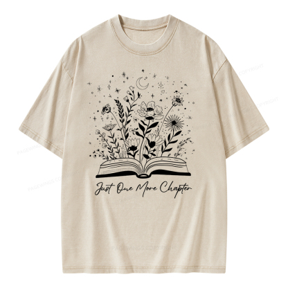 Pagewing Gift For Book Lover, Reading Shirt Unisex Washed T-shirt