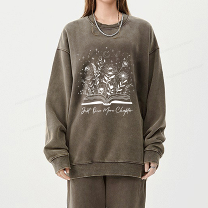 Pagewing Gift For Book Lover, Reading Shirt Unisex Washed Sweatshirt