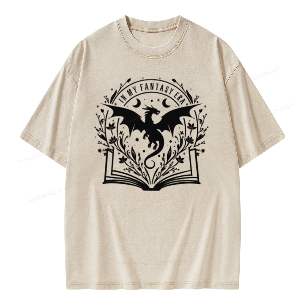 Pagewing Fantasy Era Unisex Tee Unisex Washed T-shirt