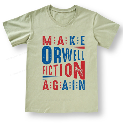 Pagewings 1984 Book V-neck T-shirt