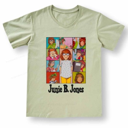 Pagewings Junie B Jones V-neck T-shirt