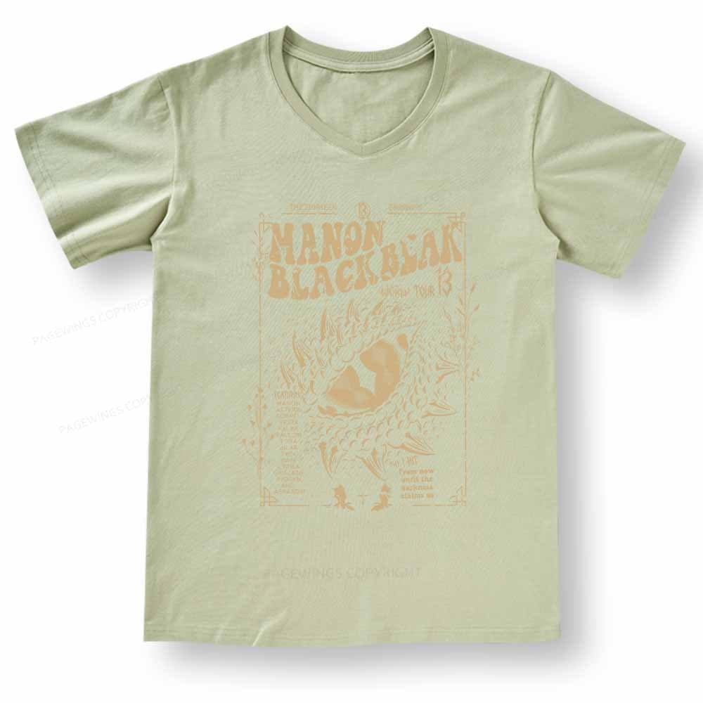 Pagewings ACOTAR Crescent City Rhysand V-neck T-shirt
