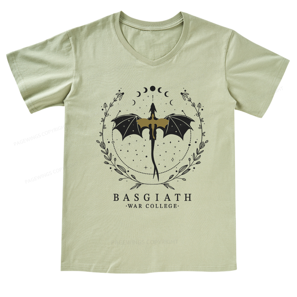 Pagewings Basgiath War College V-neck T-shirt