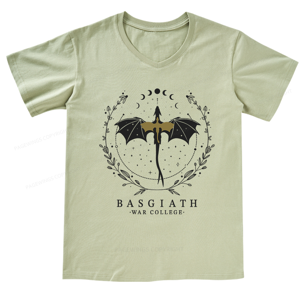 Pagewings Basgiath War College V-neck T-shirt