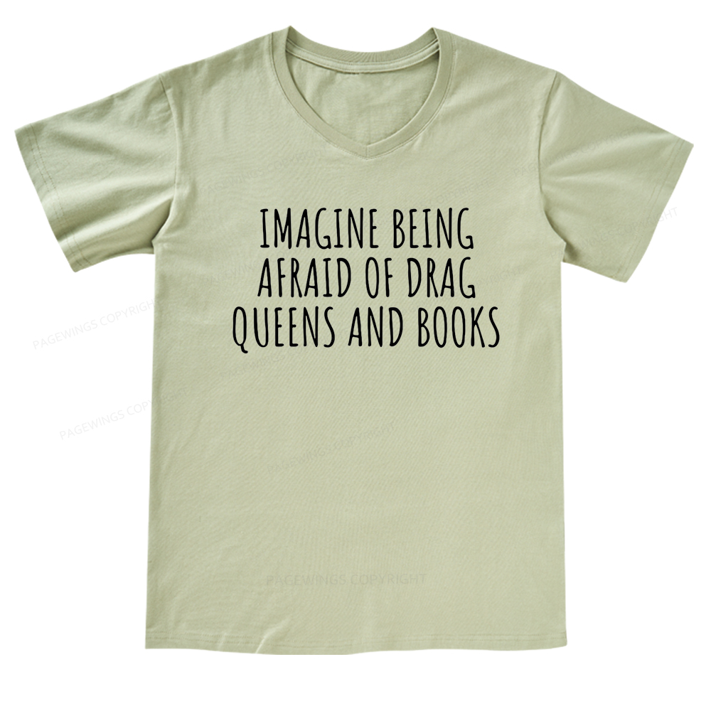 Pagewings Funny Liberal Shirt V-neck T-shirt