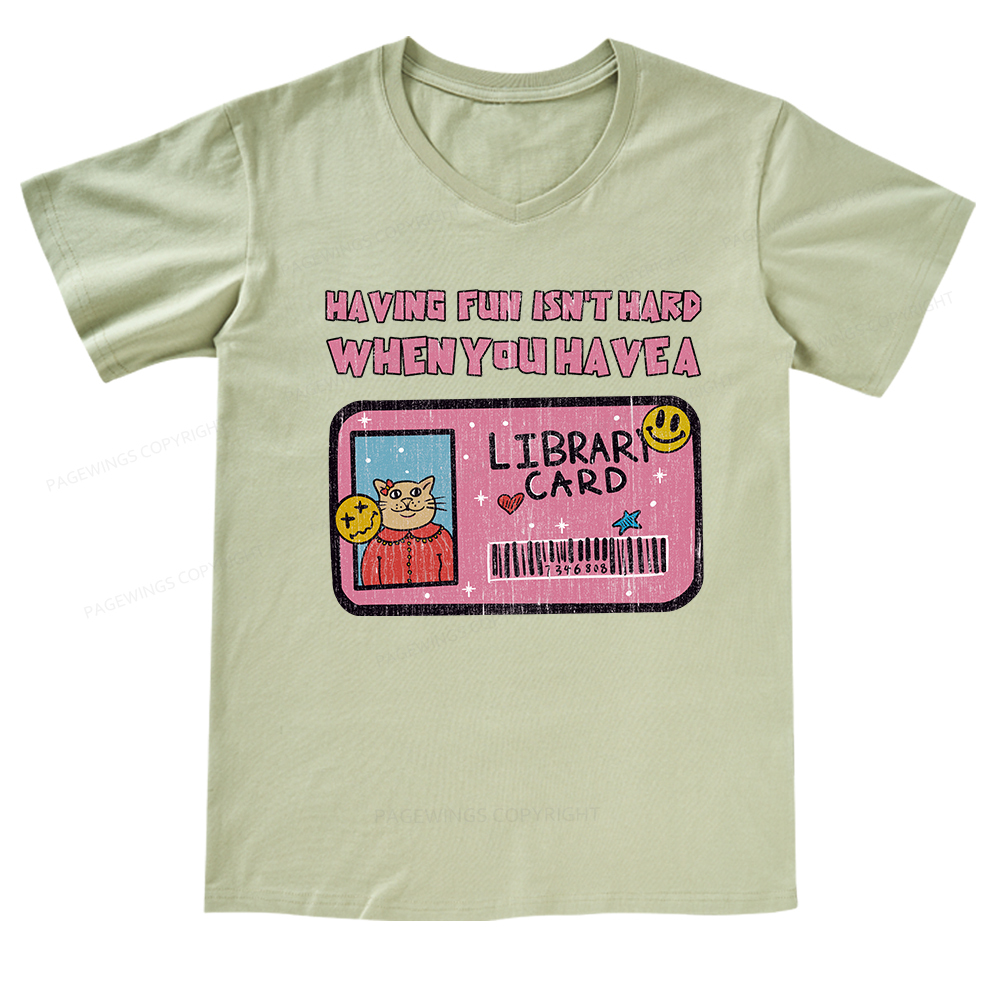 Pagewings Do You Even Read V-neck T-shirt