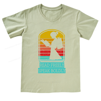 Pagewings Banned books T-Shirt V-neck T-shirt